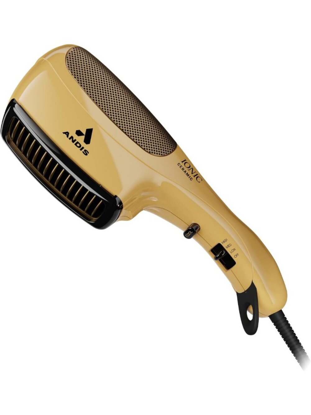 Lightweight Ionic Hair Dryer, 1875W Tourmaline Ceramic, Frizz-Free, No Heat